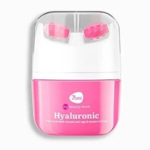 Hyaluronic Face & Neck Moisturizing Roller Cream - Pink